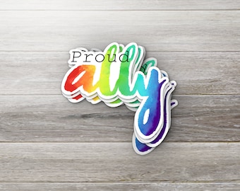 Proud Ally Sticker