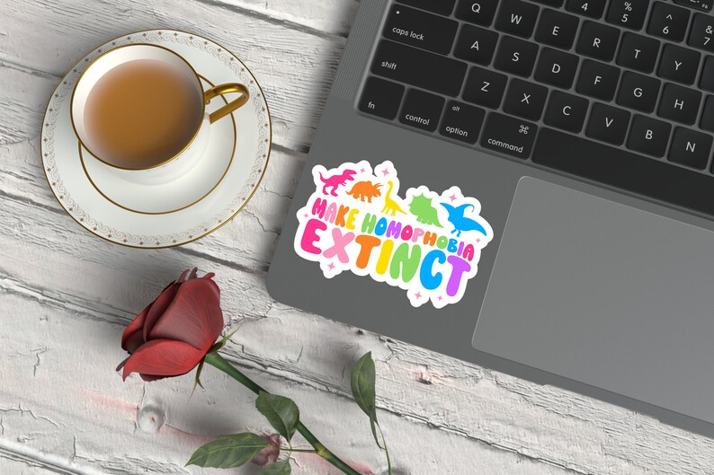 Exticnt Sticker Make Homophobia Extinct Sticker - Etsy