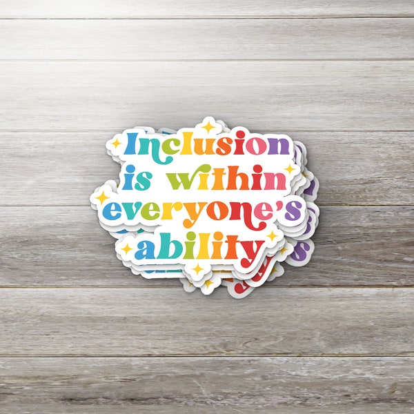 Inclusion Sticker
