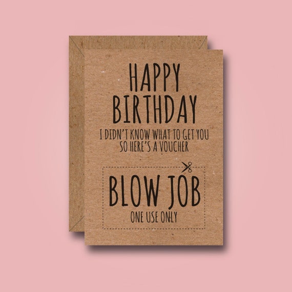 Happy Birthday Voucher Funny Birthday Card Boyfriend pic