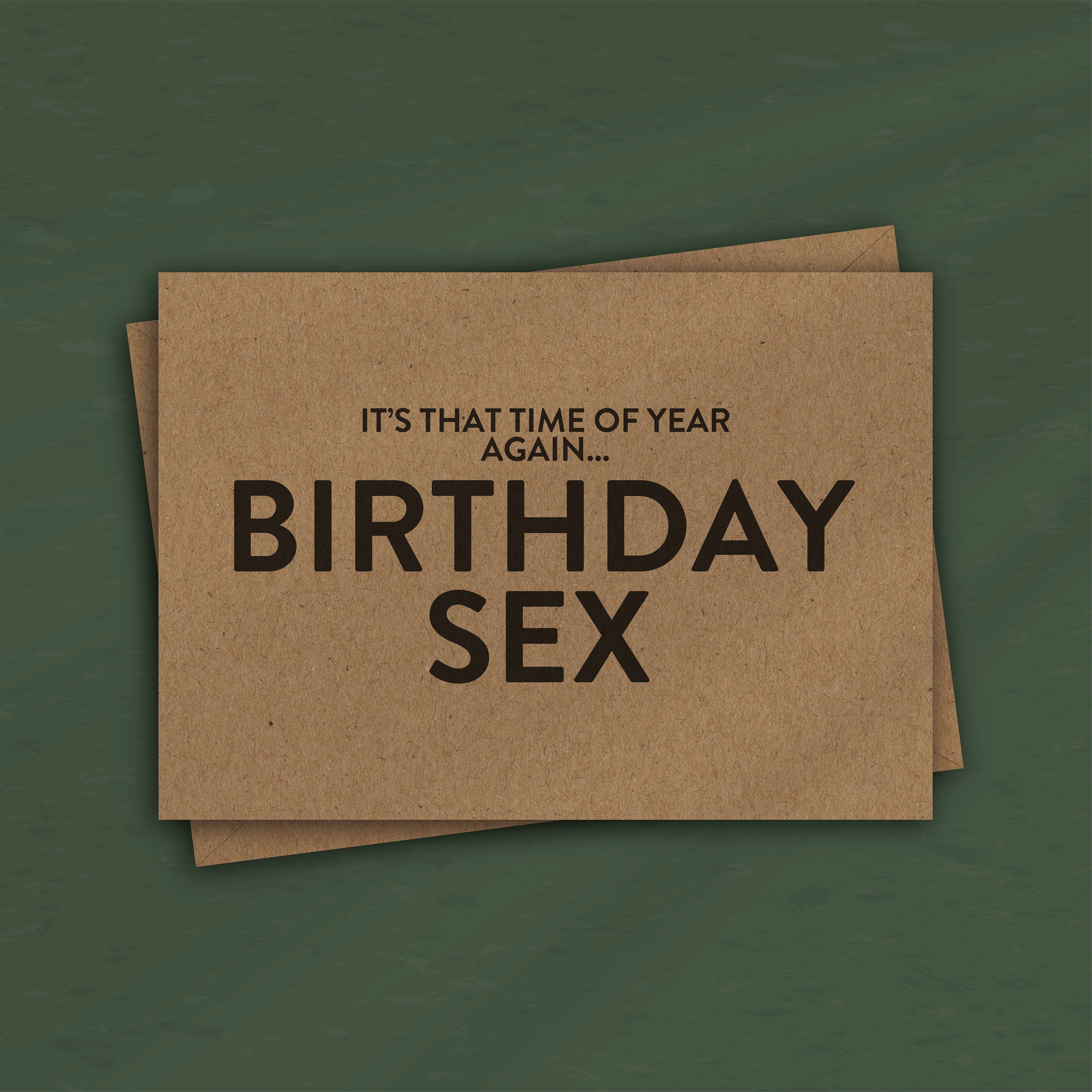 Birthday Sex Funny Birthday Card Rude Adult Naughty picture