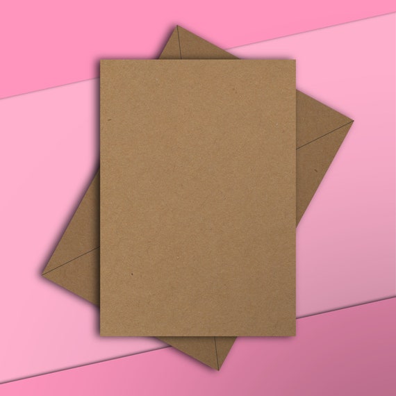 Creatieve hobby's A6 Cards and C6 Envelopes Blanks Craft Cards for card