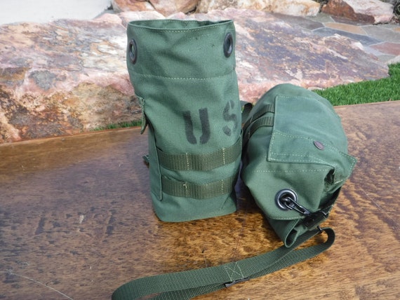 Mini Duffle Bag Made From Retired US Military Duffel Bags Etsy