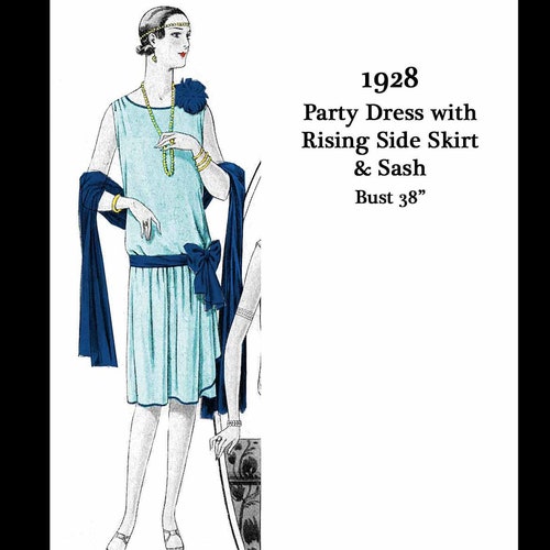 20's FLAPPER Downton Abbey Pattern Pdf Andover's DA | Etsy UK