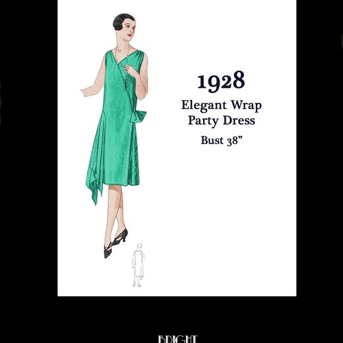 1920s 20s 1928 Art Deco Great Gatsby Flapper Party Silk Dress - Etsy