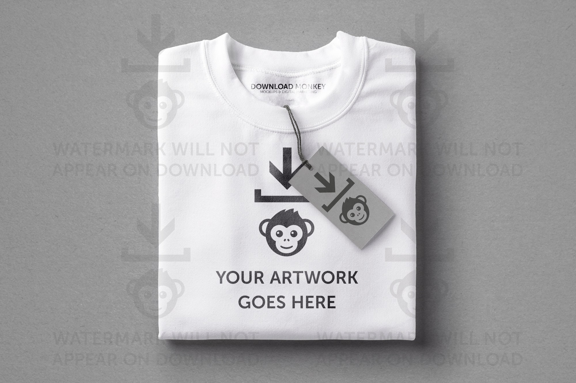 Download Folded T Shirt Mockup Digital Download 2 3 Aspect Ratio Etsy