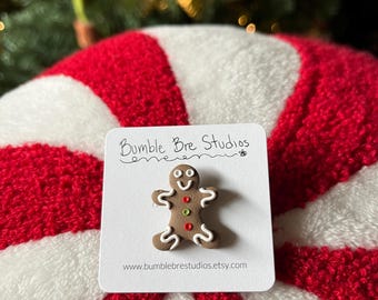 Gingerbread Christmas Pins