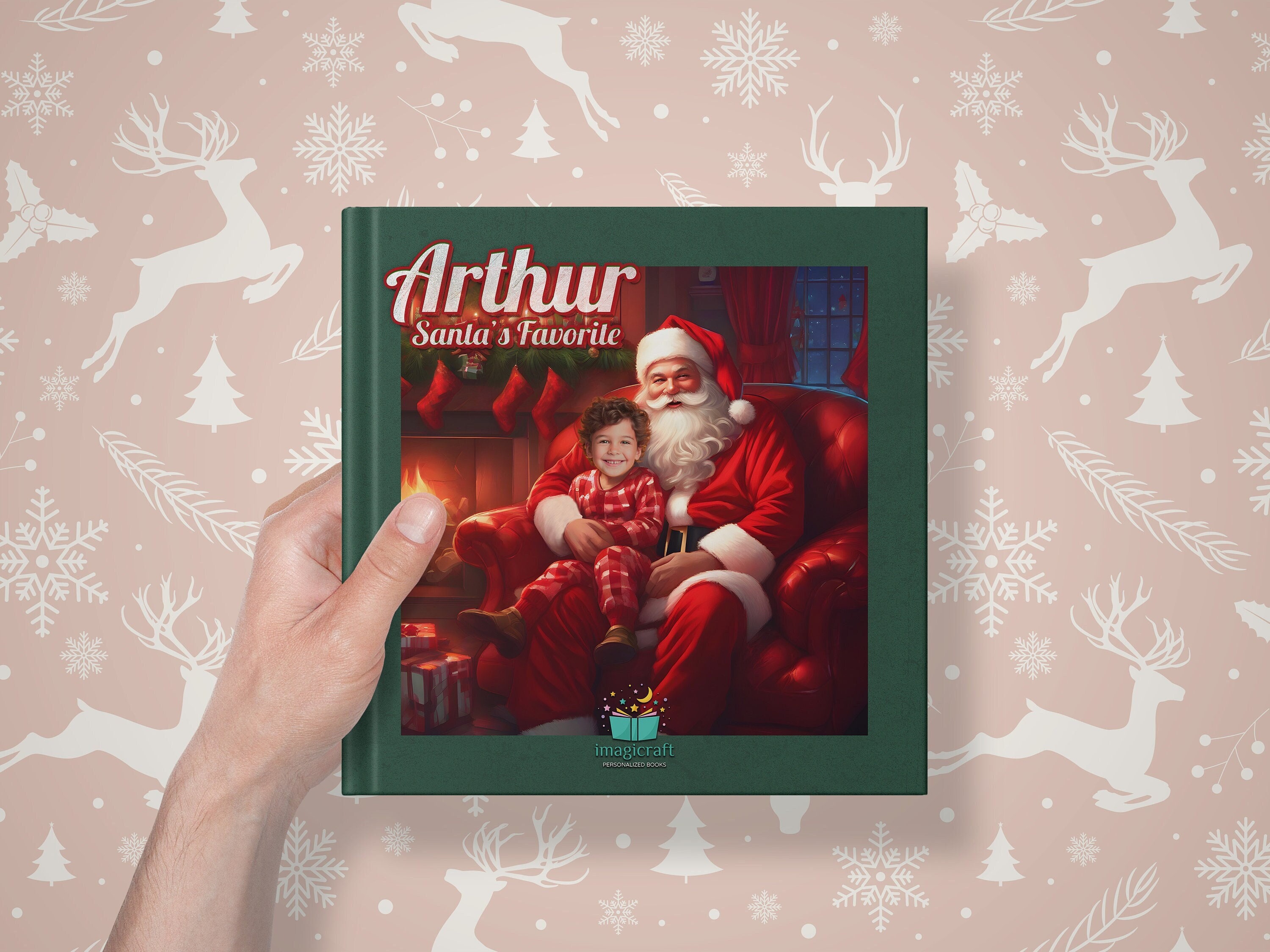 Personalized Christmas Book for 3 Children, with photo and name – My Custom  Kids Books
