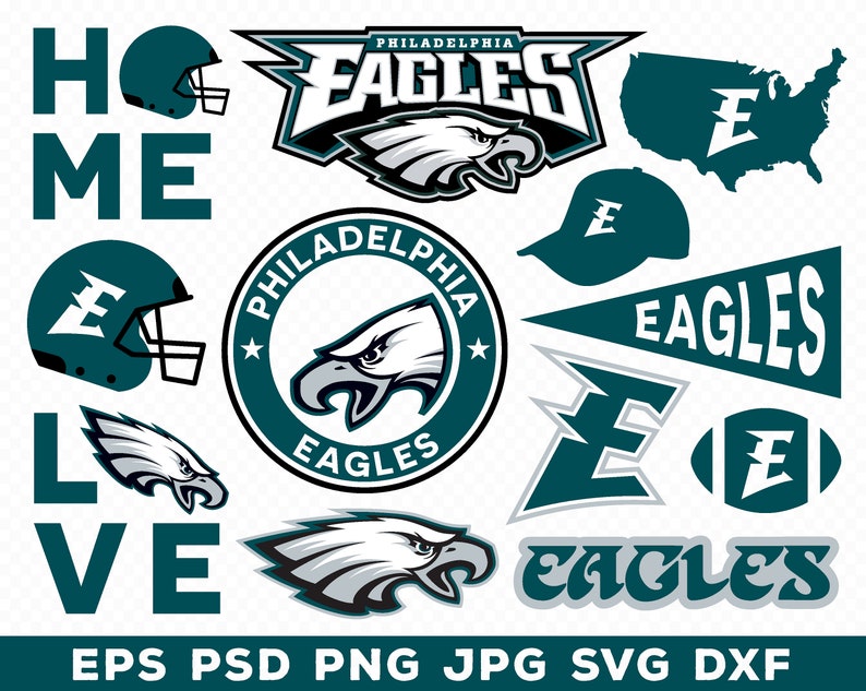 Philadelphia Eagles Philadelphia Eagles Logo Philadelphia Etsy