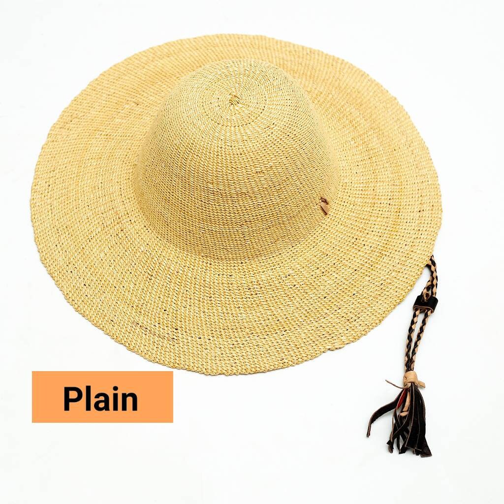 Summer Woven African Straw Hats | Etsy