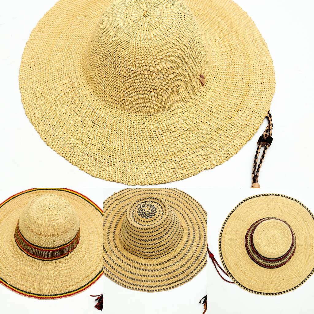 Summer Woven African Straw Hats | Etsy