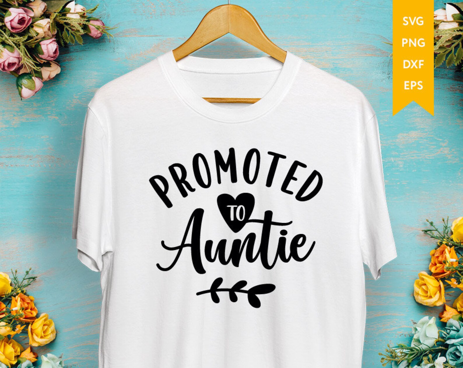 Promoted To Auntie svg Best aunt ever svg Blessed aunt svg  Etsy