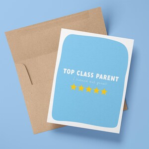 Carte de voeux drôle de fête des pères heureuse de | papa drôle mignon de carte | Excellente parentalité | Meilleur papa bambin bébé