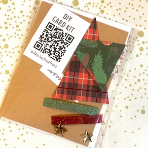 Kit de fabrication de cartes de vœux DIY, tout ce dont vous avez besoin pour créer des cartes de Noël spéciales pour vos amis et votre famille