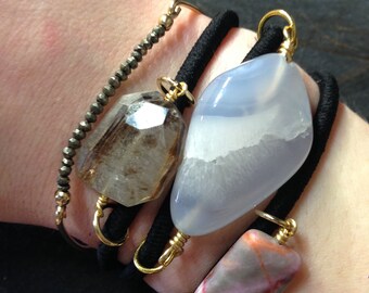 Customizable Hair Jewelry! Pick the perfect stone to accessorize your look or give a fashionable gift!