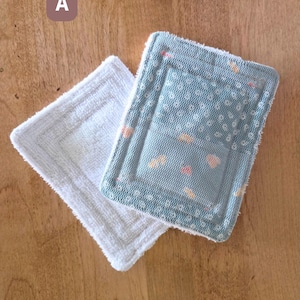 Washable Reusable Sponges (Set of 2) • Eco Kitchen Cleaning Pads • Sustainable Dish Sponge Alternative