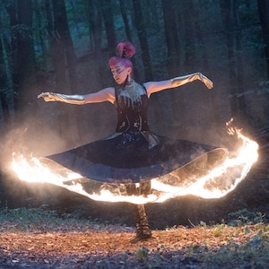 Fire skirt, Fire dervish, Fire Ballerina