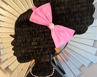 Afro Barbiee Piñata, BarbieePiñata, Barbiee Silhouette Piñata.