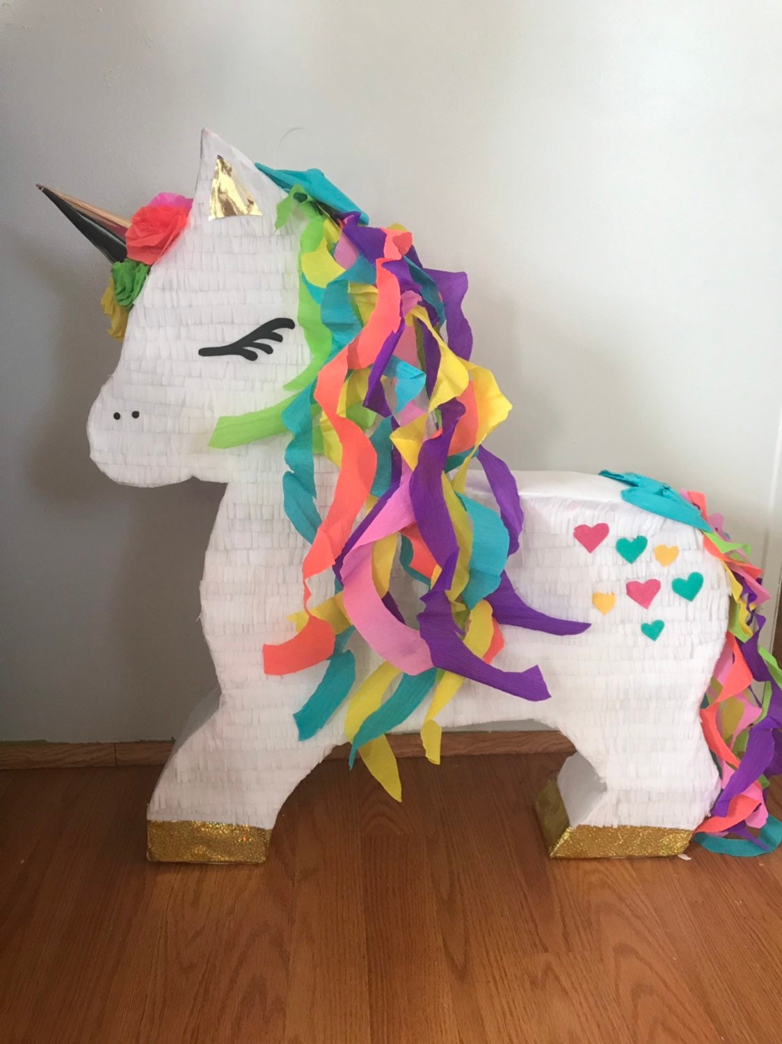 unicorn pinata etsy