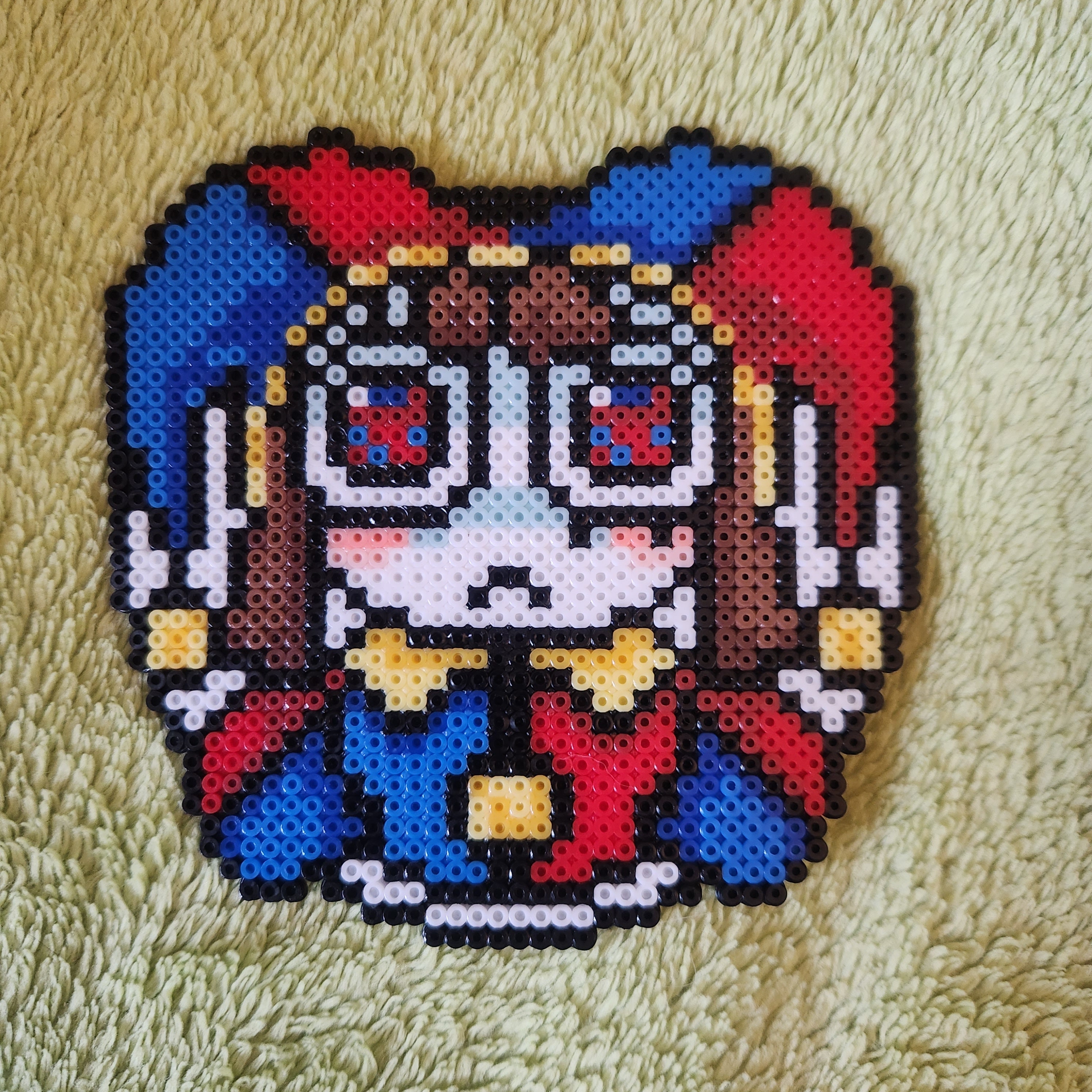 Pomni Mini Perler Wall Door Deocration, the Amazing Digital Circus