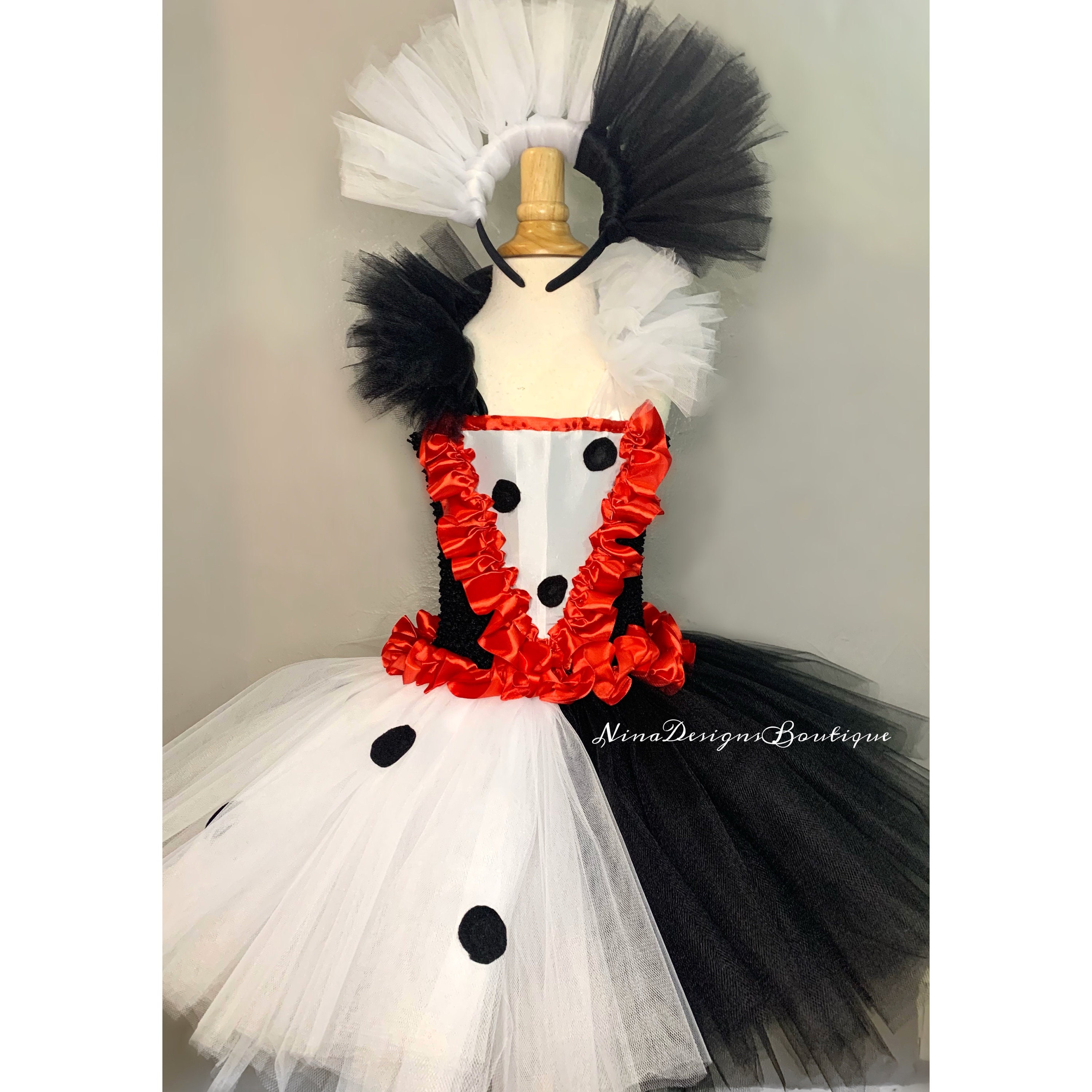 cruella tutu costume