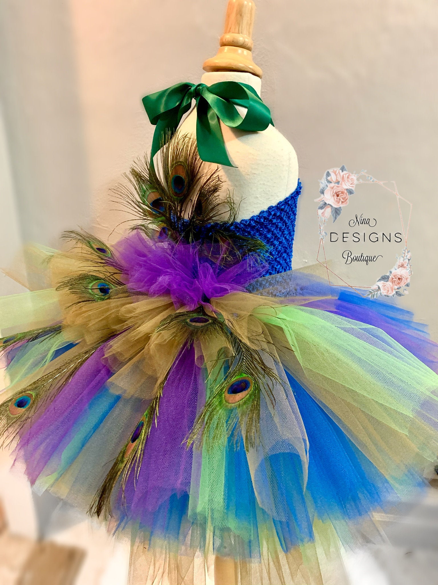 Hummingbird Costume, Bird Costume, Feather Dress, Tropical Bird Costume,  Blue Throated Hummingbird, Hummingbird Dress, Feather Tutu Dress 