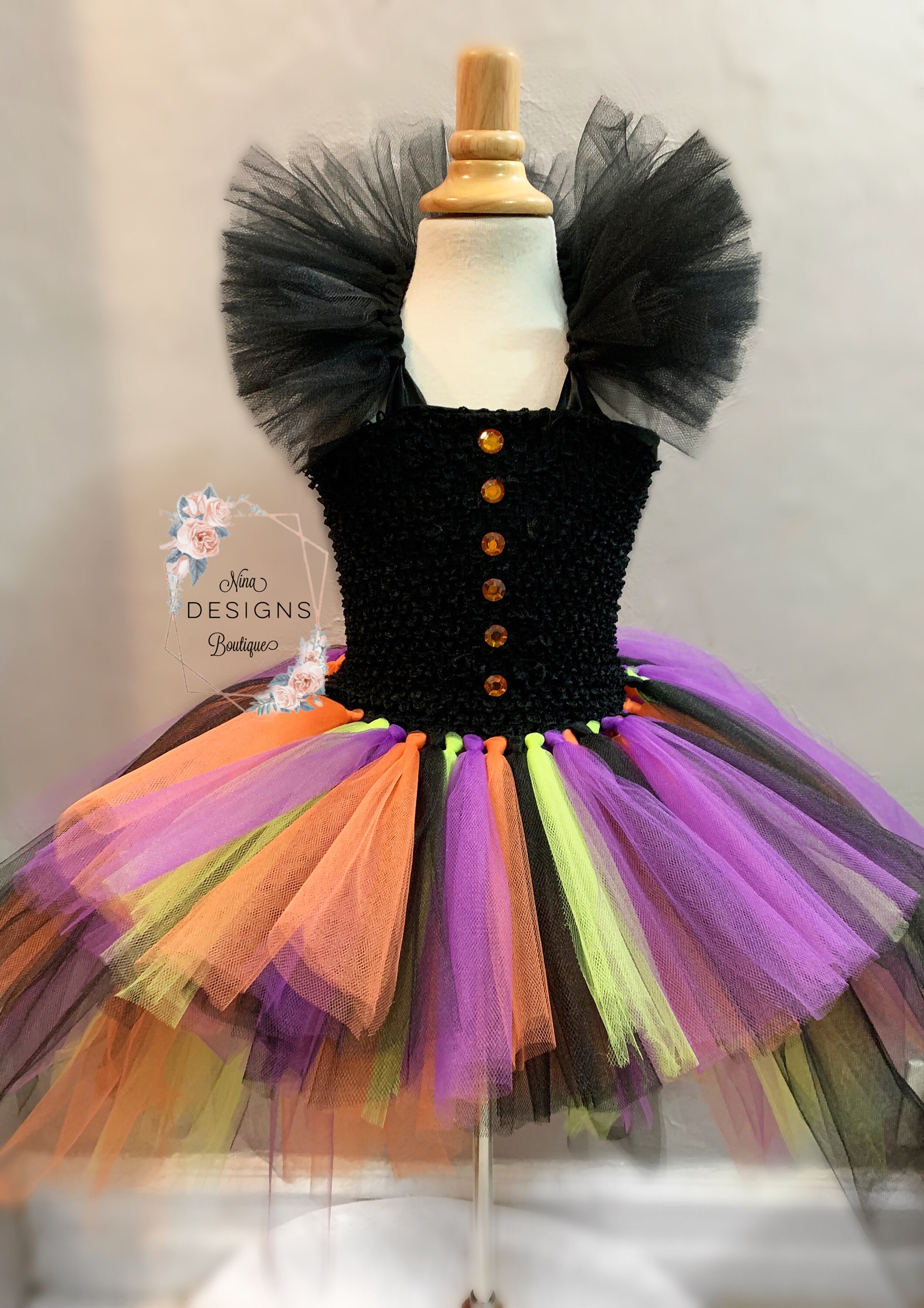 witch tutu dress