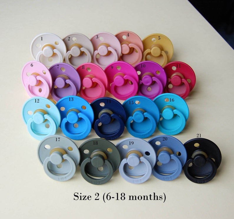 Bibs pacifier 618 Etsy
