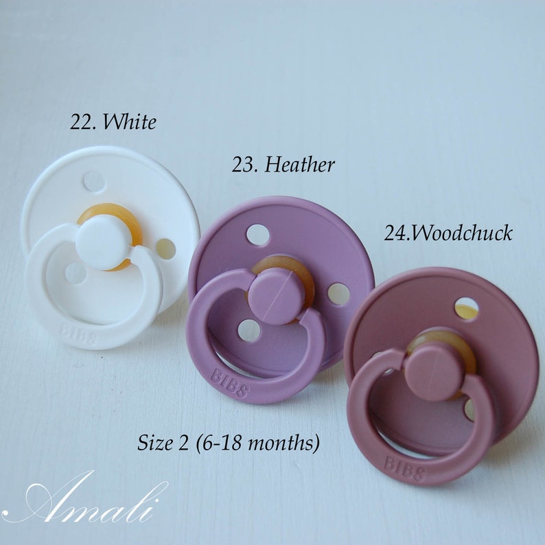 Bibs pacifier 618 Etsy