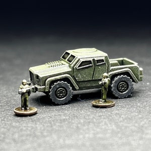 2x Light Tactical Vehicle (LTV-1)- UNPAINTED, This is NOT a toy!