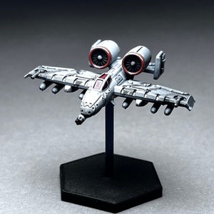 Maqueta de avión Hog CAS/GA a escala 6-9 mm SIN PINTAR, ¡No es un juguete!