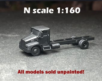 N Scale (1:160) UNPAINTED - T300 Basic frame for kitbashing - NOT a toy!