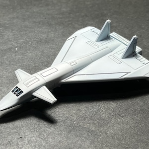 Hypersonic Bomber HSB-1 - extra large model 70mm x 105 mm, extra prep required- UNPAINTED, This is NOT a toy!