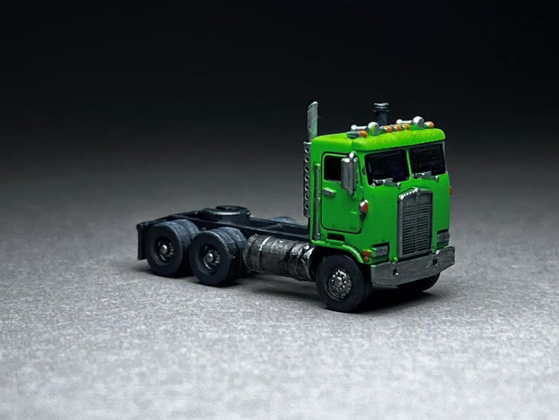 Brekina 85729MCW HO Scale Kenworth K100 Sleeper Cab Semi Tractor BJ