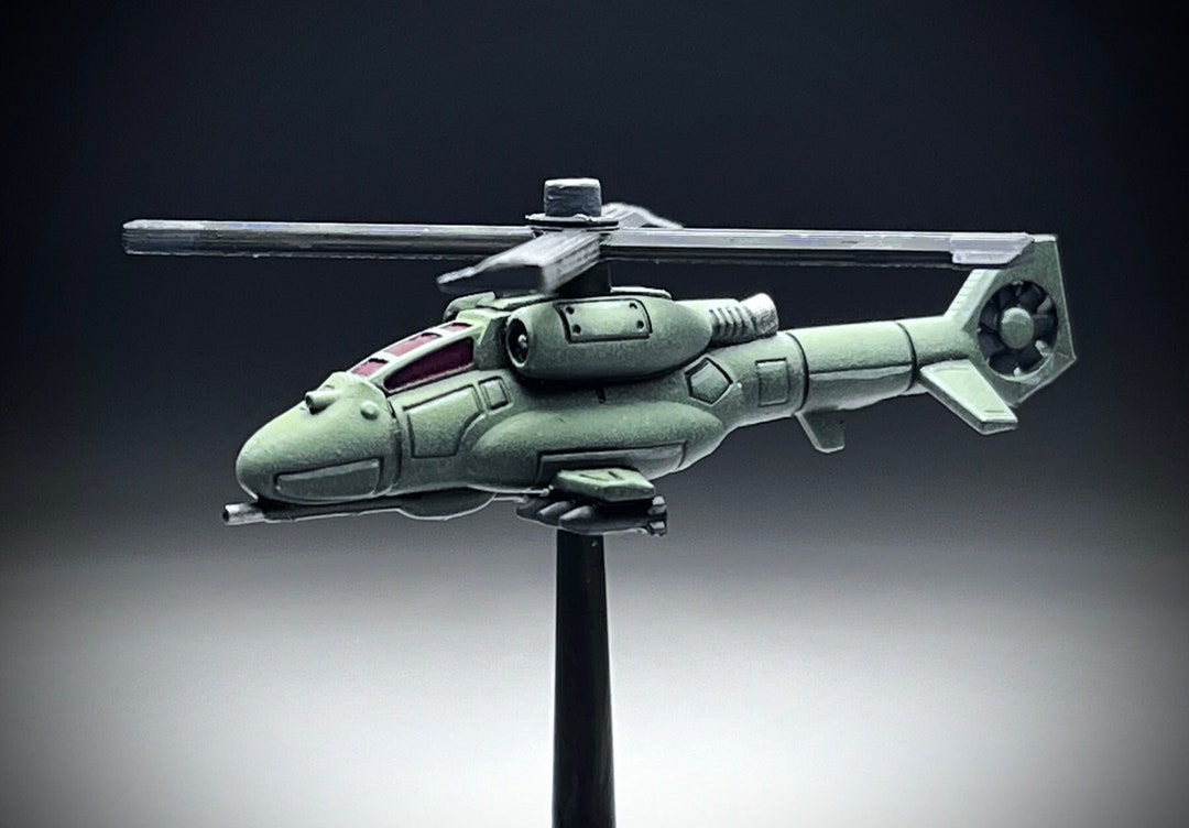 1x juno Attack Helicopter Missile Carrier, Super Durable Rotating