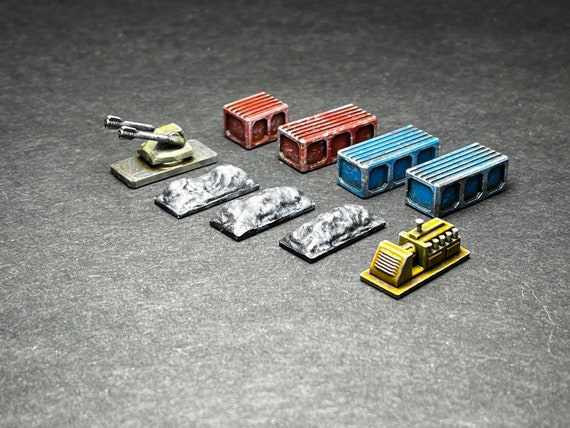 専用　two piece set 6-9mm Scale 9x Freight Accessories, Container, Ore, Generator, AA