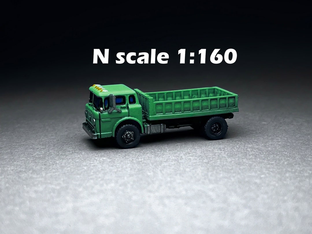thumbnail image 2 of N Scale 1:160 Ford C600 COE Garbage Truck – Unpainted Resin Kit, Not A Toy, By IgMakes 2 of 6