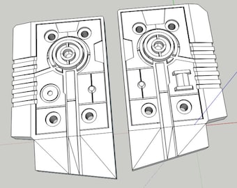 Mandalorian Helmet Interior Kit STL