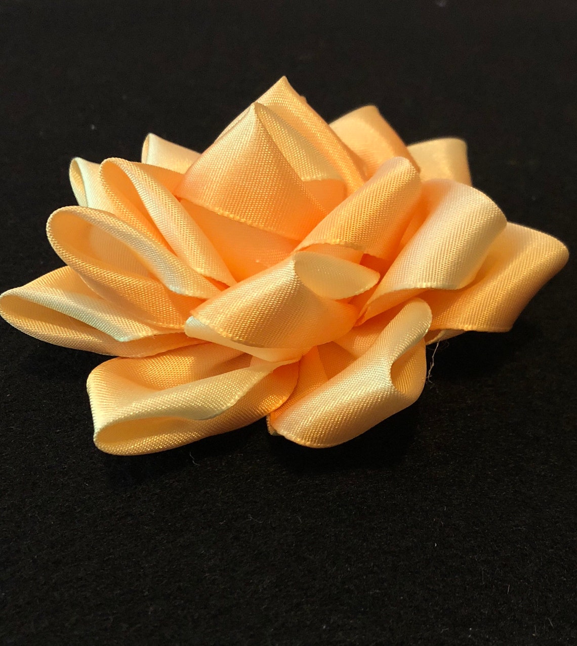 Ribbon Flower Corsage Etsy