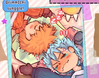 Suéter estampado para dormir GrimmIchi