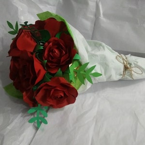 Paper Rose Bouquet