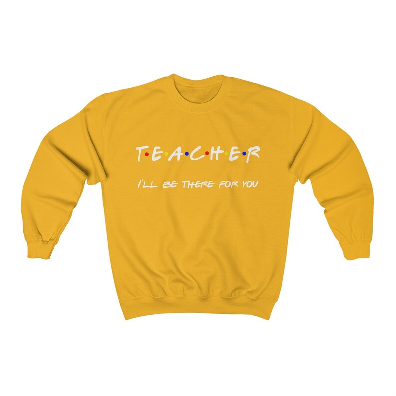 Teacher Sweater Teacher Sweatshirt Friends Theme Sweater Etsy