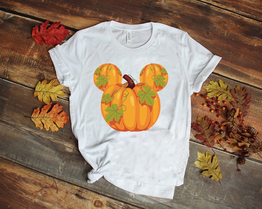 Disney Halloween Shirt Mickey Head 