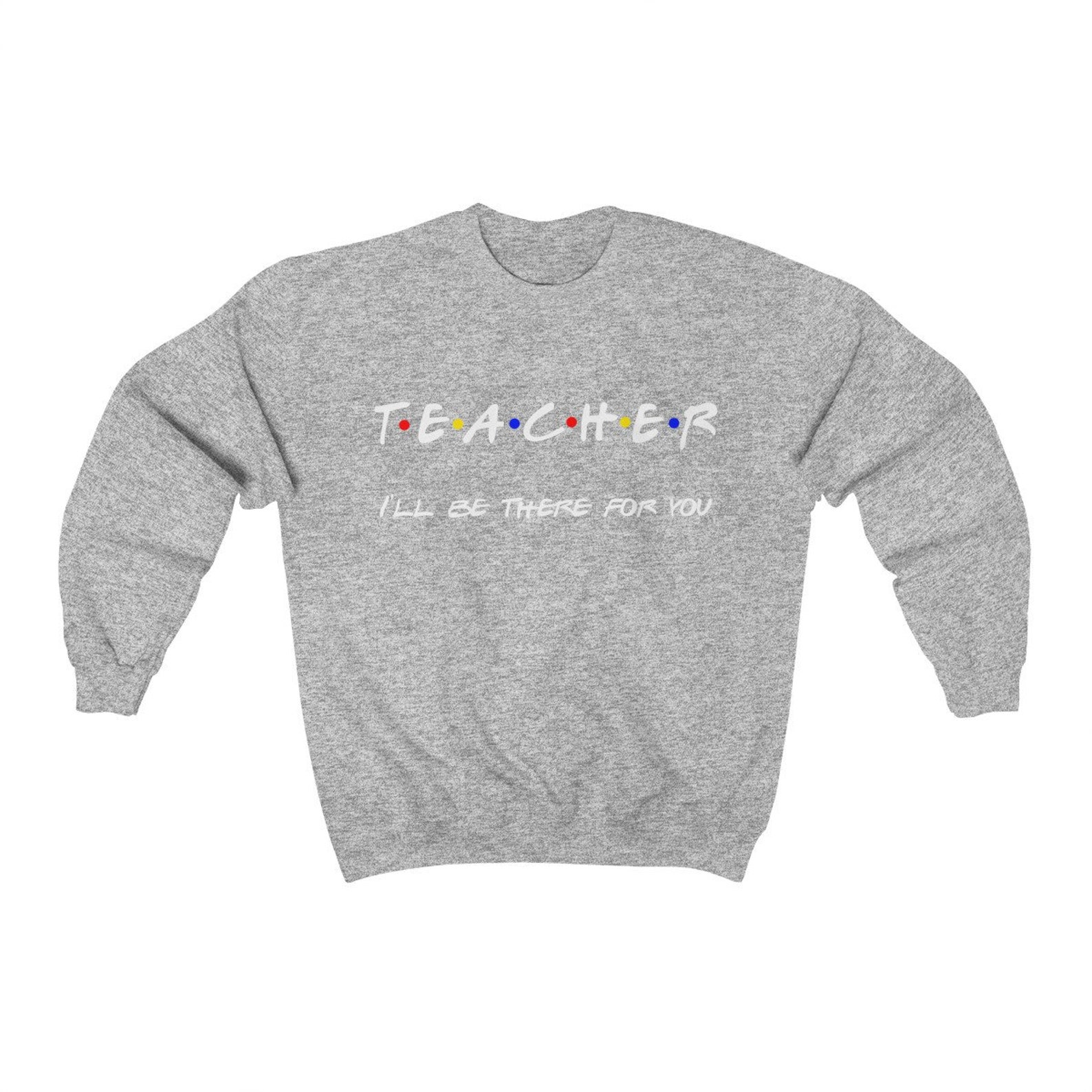 Teacher Sweater Teacher Sweatshirt Friends Theme Sweater Etsy