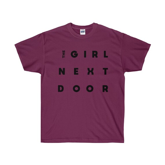 The Girl Next Door Tumblr Shirt Simple Girl Cute T Shirt Etsy