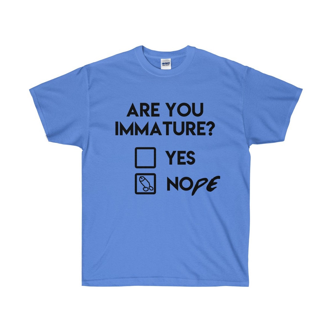 Are you Immature Immature shirt Dont grow up It's a Etsy