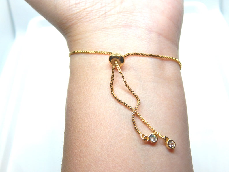 25/% OFF Adjustable Bracelet Brass Glass Charm Bracelet SALE Brown Burgundy Rose Gold Slide Bracelet