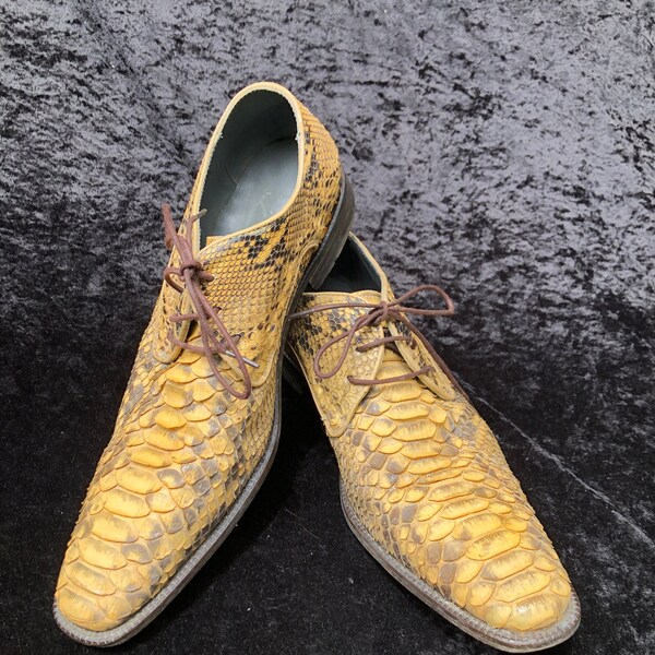 Python Skin Shoes - Etsy