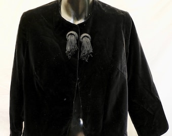 1950's Velvet Evening Jacket