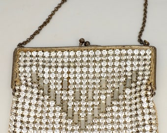 c1930's Diamonte Evening  Handbag